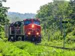 CN 2652 leads 402 at Rocher Blanc